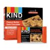 KIND Healthy Grains Bars, Peanut Butter Dark Chocolate, Non GMO, Gluten Free, 1.2oz, 5 Count (Pack of 3) 5 Count (Pack of 3) 19 813166WgkDL