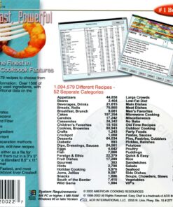 Alternative view of One Million Recipes The World's Largest Cookbook Silver Edition CD-Rom