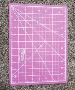 US Art Supply 9" x 12" Pink/Blue Professional Self Healing 5-Ply Double Sided Durable Non-Slip Cutting Mat Great for Scrapbooking, Quilting, Sewing and all Arts & Crafts Projects 1 32 8132lWxKZtL