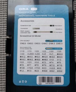 ORIA Precision Screwdriver Kit, 60 in 1 with 56 Bits Screwdriver Set, Magnetic Driver Kit with Flexible Shaft, Extension Rod for Mobile Phone, Smartphone, Game Console, Tablet, PC, Blue 48 8136WtuKqL