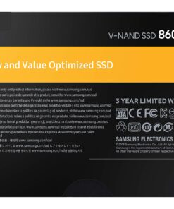 SAMSUNG 860 QVO 1TB Solid State Drive (MZ-76Q1T0B/AM) V-NAND, SATA 6Gb/s, Quality and Value Optimized SSD Single 41 8137K2OIP L 1