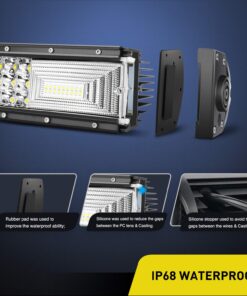 Nilight - 18017C-A LED Light Bar 32Inch 378W Triple Row 37800LM Flood Spot Combo LED Bar Driving Lights Super Bright LED Off Road Lights for Trucks Trucks Jeep UTV ATV Boat,2 Years Warranty 24 8139ujRrBML