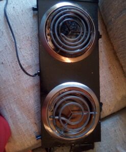 IMUSA USA GAU-80306 Electric Double Burner 1750-Watts , Black 32 813C2v6iYoL