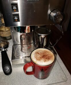 Rancilio Silvia Espresso Machinet,0.3 liters, with Iron Frame and Stainless Steel Side Panels, 11.4 by 13.4-Inch 32 813CcosQZSL