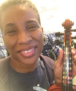 Fretless Finger Guides 4/4 Beginner Violin Finger Guide Helps You Learn to Play Violin Songs and Scales Quickly. No Glue or Adhesive 30 813D0OOHxmL