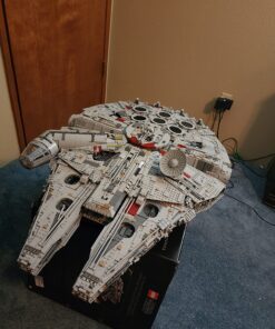 LEGO Star Wars Ultimate Millennium Falcon 75192 - Expert Building Set and Starship Model Kit, Movie Collectible, Featuring Classic Figures and Han Solo's Iconic Ship, Best Gift for Adults 98 813E73pnf8L