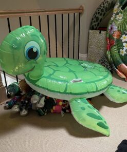 H2OGO! Turtle Ride On Inflatable Pool Float 20 813GeUfDZTL
