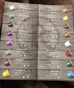 Rosso Coffee Capsules for Nespresso Original Machine - 60 Espresso Pods Vanilla, Caramel, Creme Brulee- Single-Serve Aluminum Coffee Pods - Compatible with Nespresso Original Line Machines (Flavor 60) Flavor 60 10 Count (Pack of 6) 27 813HB8R9ZhL