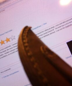 Szco Supplies 4.75” Small Slim Skinner Patch Outdoor Hunting Knife with Brown Leather Sheath (DH-7990) 46 813KOviD8XL