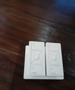 Lutron Caseta Wireless Dual-Pedestal for Pico Remote, L-PED2-WH, White Dual Pedestal 10 813KmpM4BJL