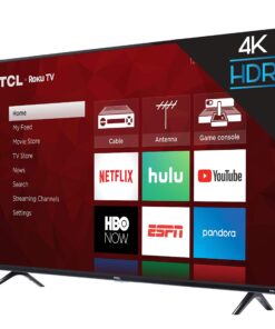 TCL 43S425 43 Inch 4K Ultra HD Smart ROKU LED TV (2018) 43 in TV only 26 813M trL2KL 1