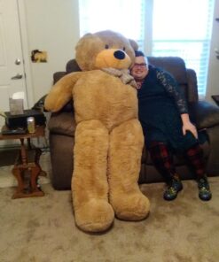 Joyfay 78" Giant Teddy Bear Huge 6.5 feet Stuffed Teddy Bear Soft Toy Valentine's Big Gift (Brown) Brown 40 813MxvMZlCL