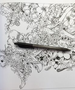 Alternative view of Mythographic Color and Discover: Animals: An Artist's Coloring Book of Amazing Creatures and Hidden Objects