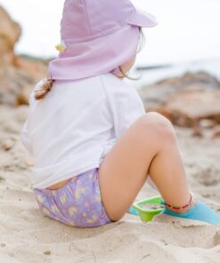 i play. by Green Sprouts Baby & Toddler Long Sleeve Rashguard | All-Day UPF 50+ Sun Protection—Wet or Dry 12 White 10 813NegOGI L