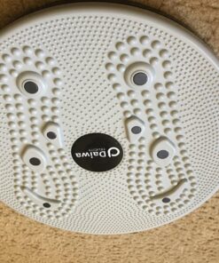 Figure Trimmer Core Ab Twister Board for Exercise 12 inch Waist Twisting Disc with 8 Mangets Reflexology for Slimming and Strengthening Abdominal & Stomach Exercise Equipment Grey 28 813O7A7YgHL