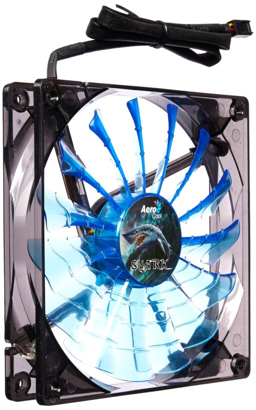 AeroCool Shark 140mm Blue Edition Cooling Fan EN55468