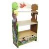 Fantasy Fields - Baby Bookshelf and Toy Storage, Wooden 3-Tier Shelf Kids Bookshelf with 1 Drawers Storage, Dinosaur Kingdom Thematic Kids Imagination Inspiring, Kids Furniture Bookcases, 38" H 28 813QPocwxL