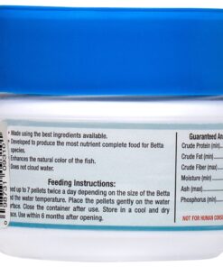 Ocean Nutrition Betta Pellets 2.65-Ounces (75 Grams) Jar 2.64 Ounce (Pack of 1) 24 813RDMvSlkS