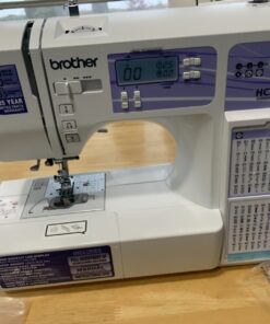 Brother Sewing and Quilting Machine, HC1850, 185 Built-in Stitches, LCD Display, 8 Included Sewing Feet 41 813SXgg GYL