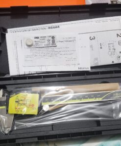 Mitutoyo 500-196-30 Advanced Onsite Sensor (AOS) Absolute Scale Digital Caliper, 0 to 6"/0 to 150mm Measuring Range, 0.0005"/0.01mm Resolution, LCD Standard AOS 50 813VZeb8R4L