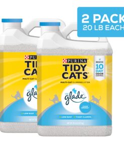 Alternative view of Purina Tidy Cats Clumping Multi Cat Litter, Glade Clear Springs - (2) 20 lb. Jugs 20.00 Pound (Pack of 2)