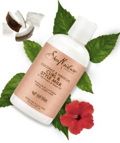Shea Moisture Coconut & Hibiscus Curl & Style Milk 8 oz 8 Fl Oz (Pack of 1) 31 813WXln6rWL