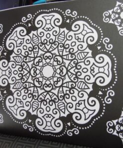 Mandalas At Midnight: A Mandala Coloring Book 46 813WsIKsWLL