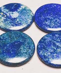 mookaitedecor 7 Piece Lapis Lazuli Stones with Engraved Magic Archangel Symbol Polished Palm Stone for Reiki Crystal Healing #2-lapis Lazuli/Magic Archangel Symbol(set of 7) 17 813XZzNJwHL