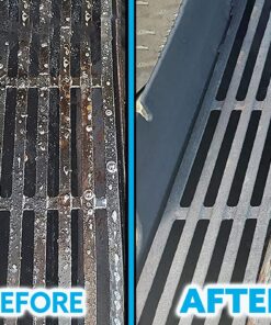 Kona 360/Clean Grill Brush - Powerful 30-Second Grill Cleaner - The World's Best Grill Brush, Bristle | Free of Brass Wire & Safe BBQ Grill Brush, BBQ Brush Accessory for Grill Cleaning Kit - 18 Inch 1 Black 27 813YMVYK5WL