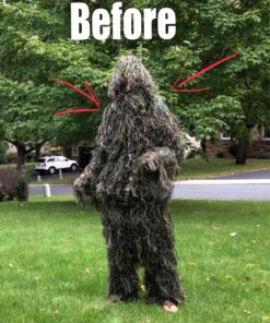 Modern Warrior Mixed Tactical and Hunting Ghillie Suit Woodland/Forest 24 813YkKa1GIL