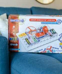 Snap Circuits Jr. SC-100 Electronics Exploration Kit, Over 100 Projects, Full Color Project Manual, 28 Parts, STEM Educational Toy for Kids 8 + Standard Packaging 40 813aIFLZ3QL
