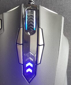 Burxoe Mouse Mice Z-7900 4000 DPI Metal Base MMO/FPS High Precision Optical Gaming Mouse 45 813abkohgFL