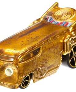 Alternative view of Hot Wheels Star Wars Rogue One Battle Damaged C-3P0 and R2-D2 Character Car (2-Pack)