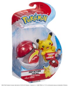 Pokemon Pop Action Poké Ball Launcher, Comes with Launching Pikachu Mini-Plush & Poke Ball - Flies up to 10ft into Battle Action 5 813eKVtXlFL