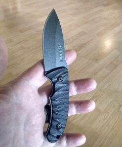 Schrade Wolverine Mini Fixed Blade with 65MN High Carbon Stainless Steel for Outdoor Survival Multi 33 813eaciSUzL