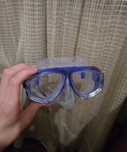 Speedo Unisex-Adult Adventure Swim Mask Blue 17 813ewRjJF3L