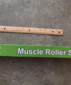 Naipo Muscle Roller Stick - Sports Massage Stick for Relax and Relieve Muscle Soreness, Legs and Back Recovery - 18" in Black Green 28 813f56XTRL