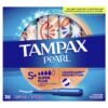 Tampax Pearl Plastic Tampons, Super Plus Absorbency, Unscented, 36 Count - Pack of 2 (72 Total Count) 72 Tampons