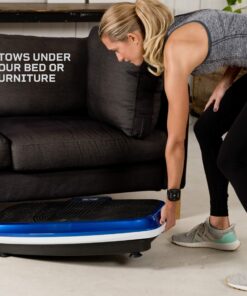LifePro 3D Vibration Plate Exercise Machine - Dual Motor Oscillation, Pulsation 3D Motion Vibration Platform - Full Whole Body Vibration Machine for Home Fitness Blue 22 813hV2S 4zL
