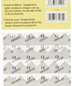 Alternative view of Canson Self-Adhesive Photo Corners Black (Pack Of 252)