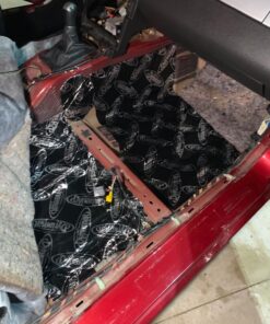 Dynamat 10455 18" x 32" x 0.067" Thick Self-Adhesive Sound Deadener with Xtreme Bulk Pack, (9 Sheets) , Black Sound Deadner 51 813jrbBDRL