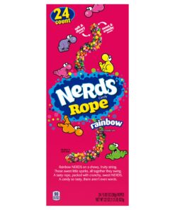Nerds Rope Candy, Rainbow, 0.92ounce (Pack of 24) 24ct 21 813nsCNi8dL
