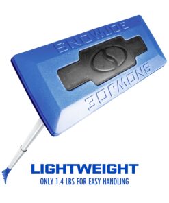 Snow Joe SJBLZD The Original 2-In-1 Telescoping Snow Broom + Ice Scraper w/18-Inch No-Scratch Foam Head, Closed Cell Foam for No Water Absorption, Blue Original Snow Broom 24 813q3jqNyOL