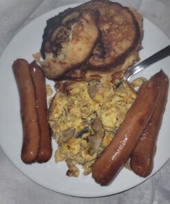 Keto Pancake & Waffle Mix by Birch Benders, High Protein, Gluten-free, Made with Almond, Just Add Water, 10 oz (Pack of 3) 10 Ounce (Pack of 3) 41 813sCnDwyvL