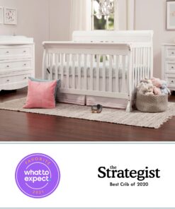 DaVinci Kalani 4-in-1 Convertible Crib in White, Greenguard Gold Certified 30 813se0WNd3L