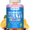 Multivitamin Gummy for Women by Feel Great Vitamin Co | Multi Chewable Gummy Supplement with Vitamin A, B-6, B-12, C, D, E, Biotin, Choline, Folic Acid, Zinc & More ● Supports Healthy Women Function, Women's Multivitamin Gummies