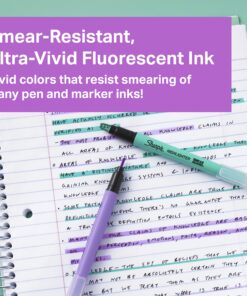 SHARPIE Highlighter, Clear View Highlighter with See-Through Chisel Tip, Stick Highlighter, Assorted, 8 Count 8 Count (Pack of 1) 32 813so47CYLL