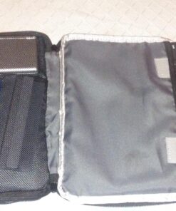 BUBM Double Layer Electronics Organizer, Travel Gadget Bag for Cables, Memory Cards, Flash Hard Drive and More, Fit for iPad or Tablet(up To 9.7")--Large, Dark Blue Large,2-layer 35 813uOn9OJWL