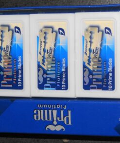 *New* Dorco Prime Platinum STP-301 Double Edge Blades (100 Blades) - Double Coating, Extra Sharp, Less Irritation 8 813v DUVDsL