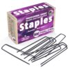 100 6-Inch Garden Landscape Staples Stakes Pins - USA Strong Pro Quality Built to Last. Weed Barrier Fabric, Ground Cover, Soaker Hose, Lawn Drippers, Irrigation Tubing, Wireless Invisible Dog Fence… 14 813x88pWknL